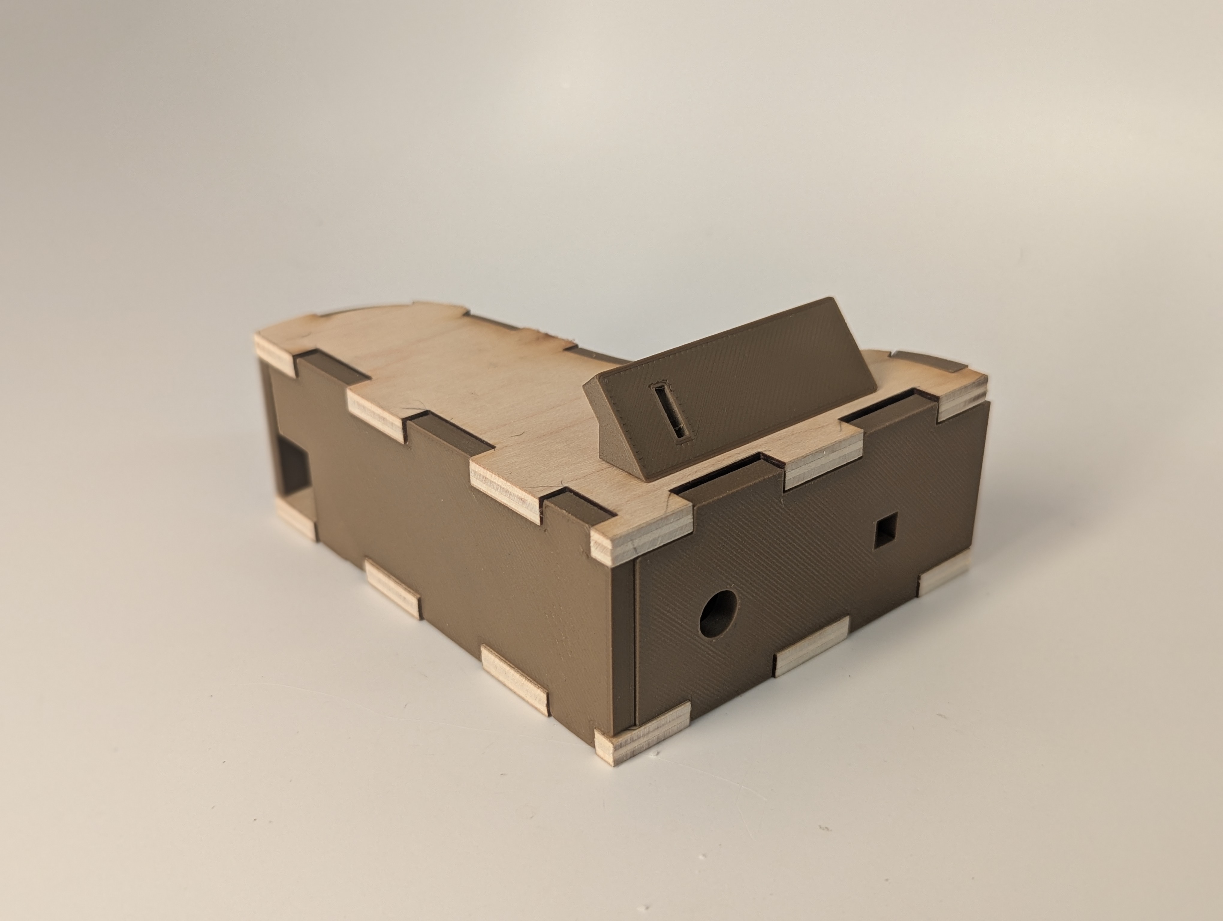 A charming piano enclosure