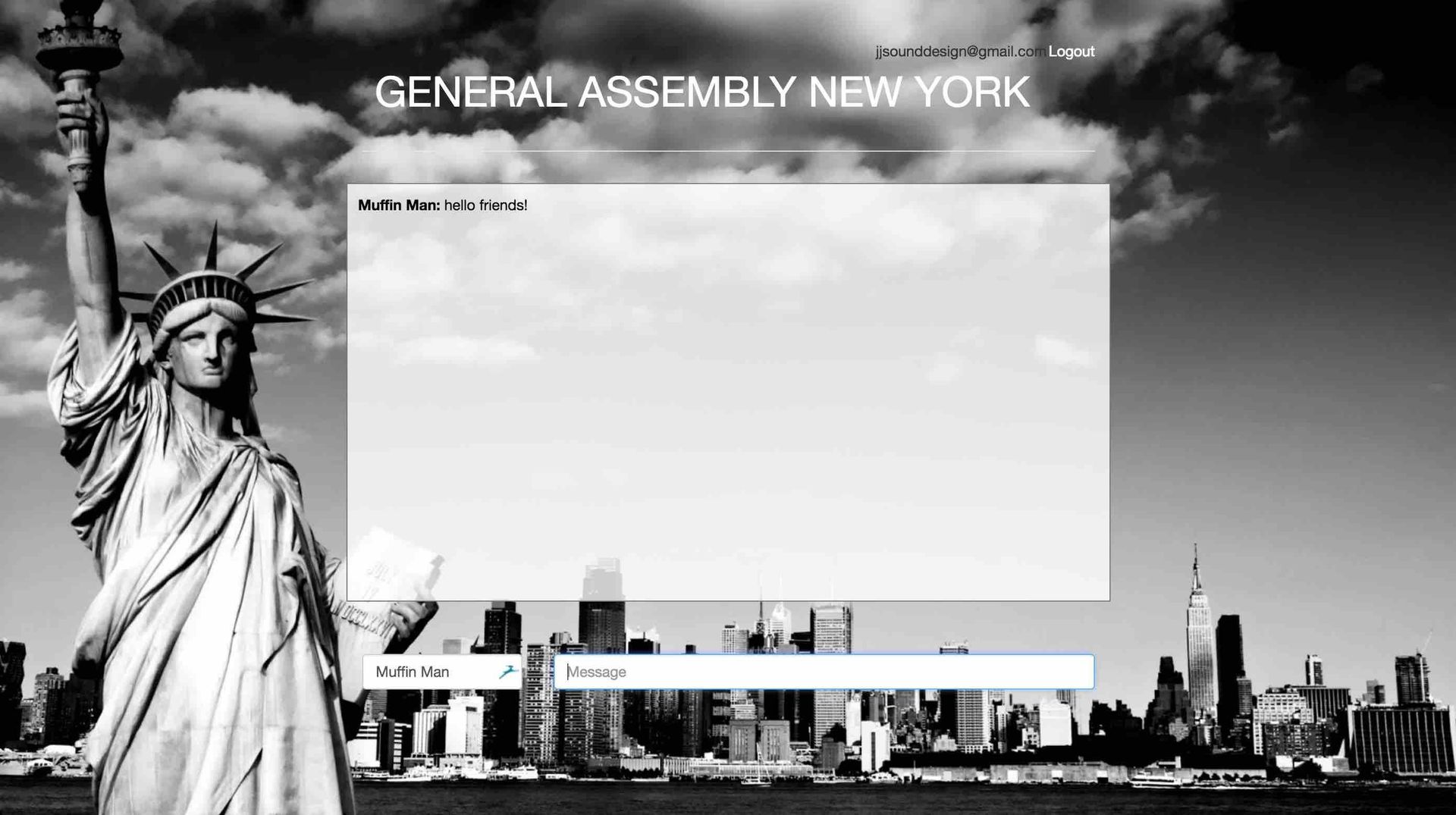 General Assembly Location Chat